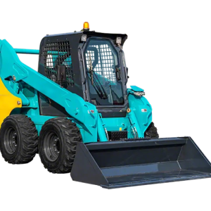 SWL3230 compact track loader shoveling rocks zero